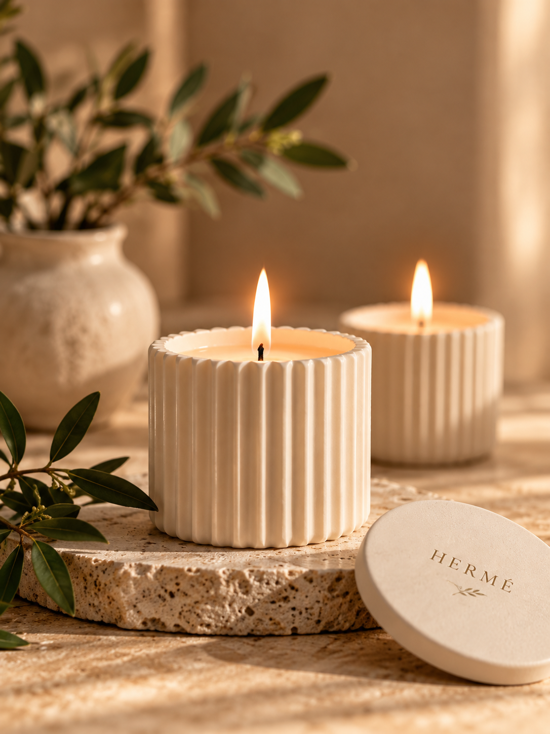 Velas artesanais Hermé
